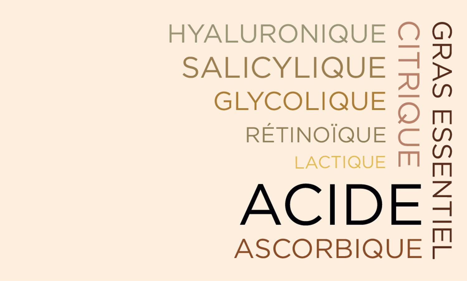 Quels acides adopter pour une belle peau ?